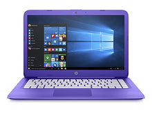 Load image into Gallery viewer, Hp Stream 14-ax020wm Notebook 14&quot; Celeron N3060 1.6Ghz 4GB 32GB eMMC Purple
