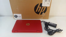 Load image into Gallery viewer, Laptop HP Pavilion 11-K121DS 11.6&quot; Touch Pentium N3700 1.6G 4GB 500GB W10, RED
