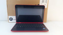 Load image into Gallery viewer, Laptop HP Pavilion 11-K121DS 11.6&quot; Touch Pentium N3700 1.6G 4GB 500GB W10, RED
