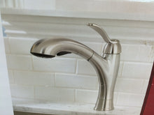 Load image into Gallery viewer, Pfister F-534-7CMS Clairmont Pull-Out Sprayer Kitchen Faucet Stainless Steel
