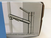 Load image into Gallery viewer, KRAUS KPF-1750ST Geo Axis Pull-Out Sprayer Kitchen Faucet in Stainless Steel
