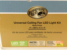 Load image into Gallery viewer, Hampton Bay 53701101 Universal LED Ceiling Fan Light Kit 1001516521
