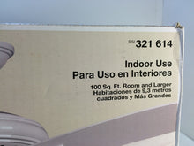 Load image into Gallery viewer, Hampton Bay 14948 Bristol Lane 52&quot; Indoor White Ceiling Fan w Light Kit 321614
