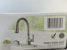 Load image into Gallery viewer, Delta 19962-SSSD-DST Charmaine Pull-Down Sprayer Kitchen Faucet Stainless
