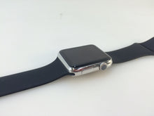 Load image into Gallery viewer, Apple Watch MJ3V2LL/A 42mm Stainless Steel Case Black Sport Band
