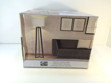 Load image into Gallery viewer, Alsy 19226-001 58 in. Black Tripod Floor Lamp with Shade
