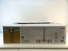 Load image into Gallery viewer, Hampton Bay ES0356BN 5-Light Brushed Nickel Chandelier White 480997
