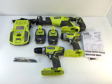 Load image into Gallery viewer, Ryobi P1873 18-Volt ONE+ Lithium-Ion Cordless Combo Kit (3-Tool)
