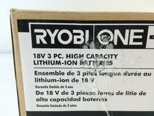 Load image into Gallery viewer, Ryobi P185 18-Volt ONE+ Lithium-Ion High Capacity Battery Pack 3.0Ah (3-Pack)
