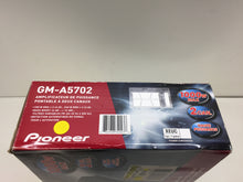 Load image into Gallery viewer, Pioneer GM-A5702 2-Channel 1000W Max Bridgeable Car Amplifier, NOB
