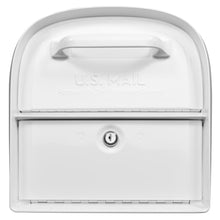 Load image into Gallery viewer, Architectural Mailboxes Oasis 360 White Locking Parcel Mailbox 6300W-10
