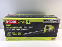 Load image into Gallery viewer, Ryobi ONE+ 90 MPH 200 CFM 18V Cordless Battery Leaf Blower P2109BTL (Tool Only)
