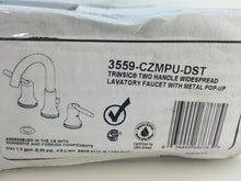 Load image into Gallery viewer, Delta 3559-CZMPU-DST Trinsic 8&quot; Widespread Bath Faucet, Champagne Bronze
