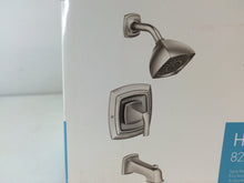Load image into Gallery viewer, MOEN 82411SRN Hensley Tub &amp; Shower Faucet w/ Valve, Spot Resist Brushed Nickel
