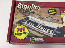 Load image into Gallery viewer, Milescraft 1212 SignPro Complete Sign Making Router Jig Template Kit
