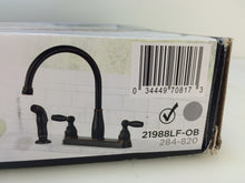 Load image into Gallery viewer, Delta 21988LF-OB Foundations 2Handle Standard Kitchen Faucet Oil-Rubbed Bronze
