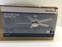 Load image into Gallery viewer, Trice YG269BP-MWH 52 in. LED Matte White Ceiling Fan 1003023405
