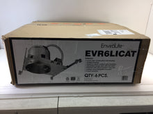 Load image into Gallery viewer, EnviroLite EVR6LICAT 6&quot; LED Recessed Housing New Construction Can (6-Pack)
