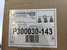 Load image into Gallery viewer, Progress Lighting Gauge 3-Light Graphite Bathroom Vanity Light P300030-143
