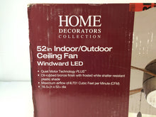 Load image into Gallery viewer, HDC 51660 Windward IV 52&quot; Integrated Oil-Rubbed Bronze Ceiling Fan 1001775678

