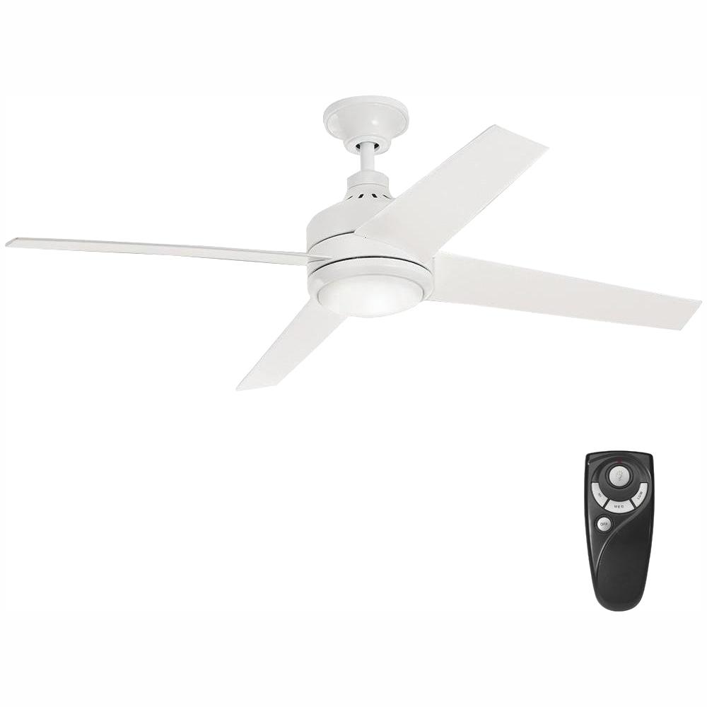 HDC 54727 Mercer 52 in. Integrated LED Indoor White Ceiling Fan 1002185120