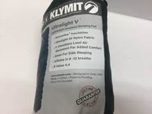 Load image into Gallery viewer, Massdrop x Klymit Ultralight V Lightweight Insulated Sleeping Pad Short 60&quot;x20&quot;
