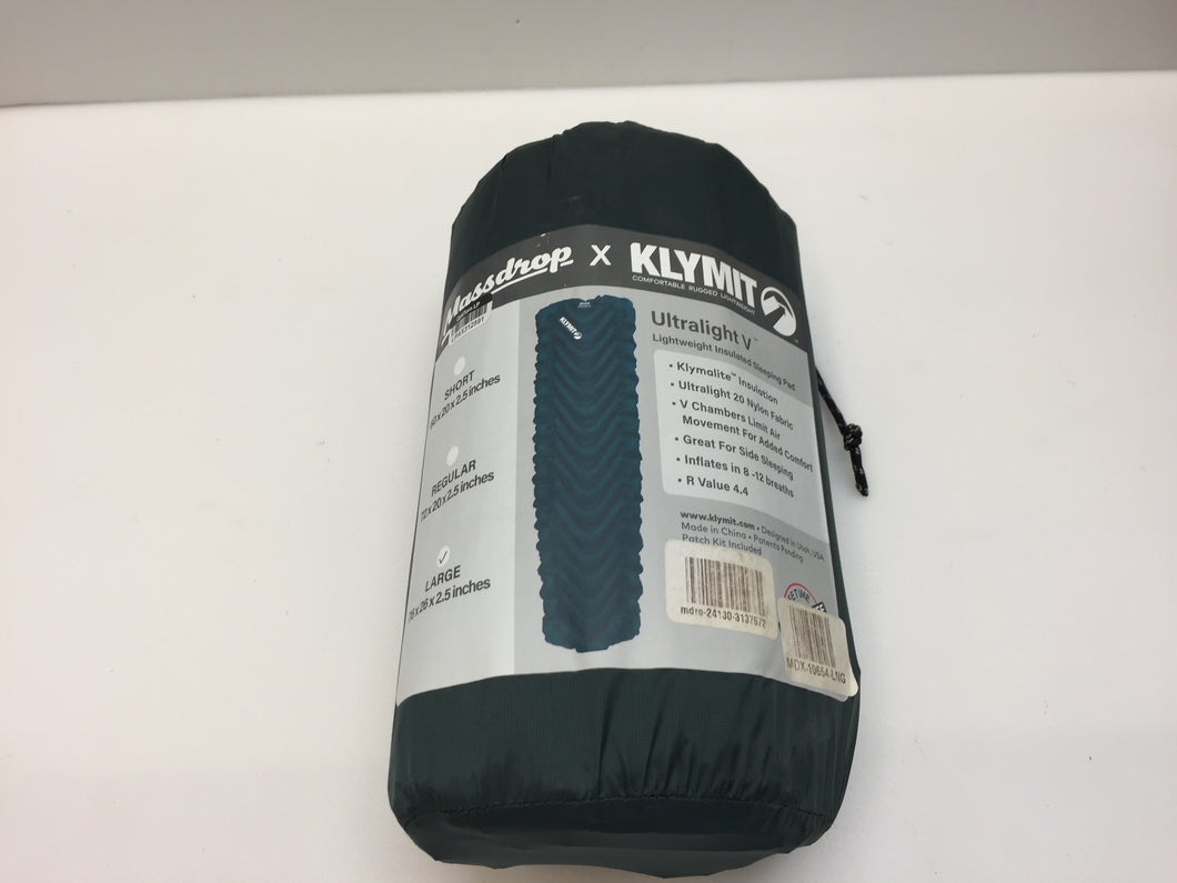 Massdrop x Klymit Ultralight V Lightweight Insulated Sleeping Pad Large 76