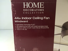 Load image into Gallery viewer, HDC 51567 Windward 44&quot; Indoor Oil Rubbed Bronze Ceiling Fan 1001626218
