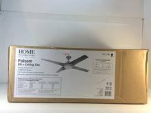 Load image into Gallery viewer, HDC YG523-BN Folsom 60&quot; LED Indoor Brushed Nickel Ceiling Fan 731146
