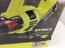 Load image into Gallery viewer, RYOBI RY40430 110 MPH Variable-Speed 40V Li-Ion Cordless Jet Fan Leaf Blower NOB

