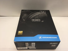 Load image into Gallery viewer, Sennheiser HD 660 S Open Over-Ear Audiophile Headphones Black 508231, NOB
