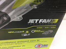 Load image into Gallery viewer, Ryobi P21801 One+ 18V Cordless Jet Fan Leaf Blower with 4Ah Battery Charger
