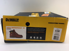 Load image into Gallery viewer, DEWALT DXWP99003 Axle Men&#39;s 8.5W Brown Leather Soft Toe Waterproof Work Boot

