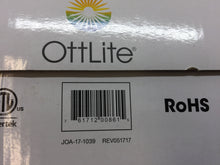 Load image into Gallery viewer, OttLite 43828C 56.75 in. LED 2-in-1 Magnifier Gray Floor and Table Lamp
