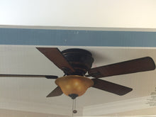 Load image into Gallery viewer, Hampton Bay YG204-TB-D Hawkins 44&quot; Tarnished Bronze Ceiling Fan 122855
