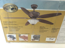 Load image into Gallery viewer, Hampton Bay AM215-ORB Carrolton II 52&quot; Integrated Oil Rubbed Bronze Ceiling Fan
