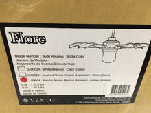 Load image into Gallery viewer, Vento J-00064 Fiore 42 in. Roman Bronze Retractable Ceiling Fan
