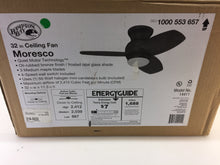 Load image into Gallery viewer, Hampton Bay 14411 Moresco 32 in. Indoor Oil Rubbed Bronze Ceiling Fan 1000553657
