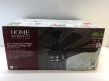 Load image into Gallery viewer, HDC 59201 Shanahan 52 in. LED Indoor/Outdoor Bronze Ceiling Fan 1003939639
