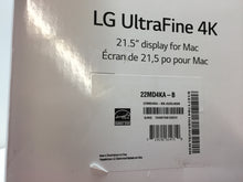 Load image into Gallery viewer, LG UltraFine 4K 22MD4KA-B 21.5&quot; UHD LED Display Monitor for Mac
