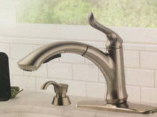 Load image into Gallery viewer, Delta 4353-SSSD-DST Linden 1-Handle Pull-Out Kitchen Faucet, Stainless
