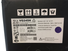 Load image into Gallery viewer, ASUS VG245H 24&quot; Full HD TN LCD Widescreen Gaming Monitor Black

