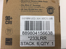 Load image into Gallery viewer, (4x) Lithonia Lighting 6G1BN 6&quot; LED Gimbal Downlighting Module Brushed Nickel
