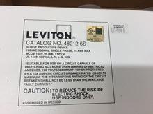 Load image into Gallery viewer, Leviton 48212-6S AC Power Surge Module
