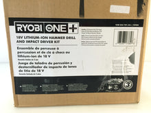 Load image into Gallery viewer, Ryobi P898N 18V ONE+ Li-Ion Cordless Hammer Drill &amp; Impact Driver Combo Kit
