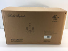 Load image into Gallery viewer, World Imports WI61025 3-Light Oil-Rubbed Bronze Chandelier
