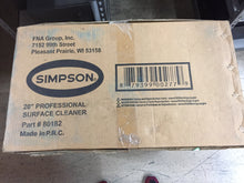 Load image into Gallery viewer, Simpson 80182 20&quot; 4500 PSI 212°F Industrial Surface Cleaner
