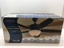 Load image into Gallery viewer, Harbor Breeze 40957 Coastal Creek 52&quot; Bronze LED Indoor Ceiling Fan 803770
