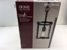 Load image into Gallery viewer, Home Decorators HD-1260-I Romaro Row 1-Light Aged Bronze Pendant 1001789665
