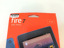 Load image into Gallery viewer, Amazon Kindle Fire 7th Gen with Alexa SR043KL 7&quot; 8GB WiFi Tablet, Blue
